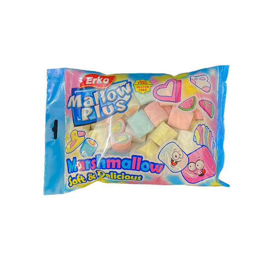 Erko 包裝四色柱棉花糖(250g)