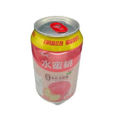 (罐裝)康師傅水蜜桃汁