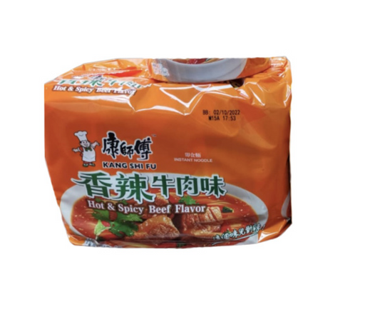 5包裝-康師傅香辣牛肉麵