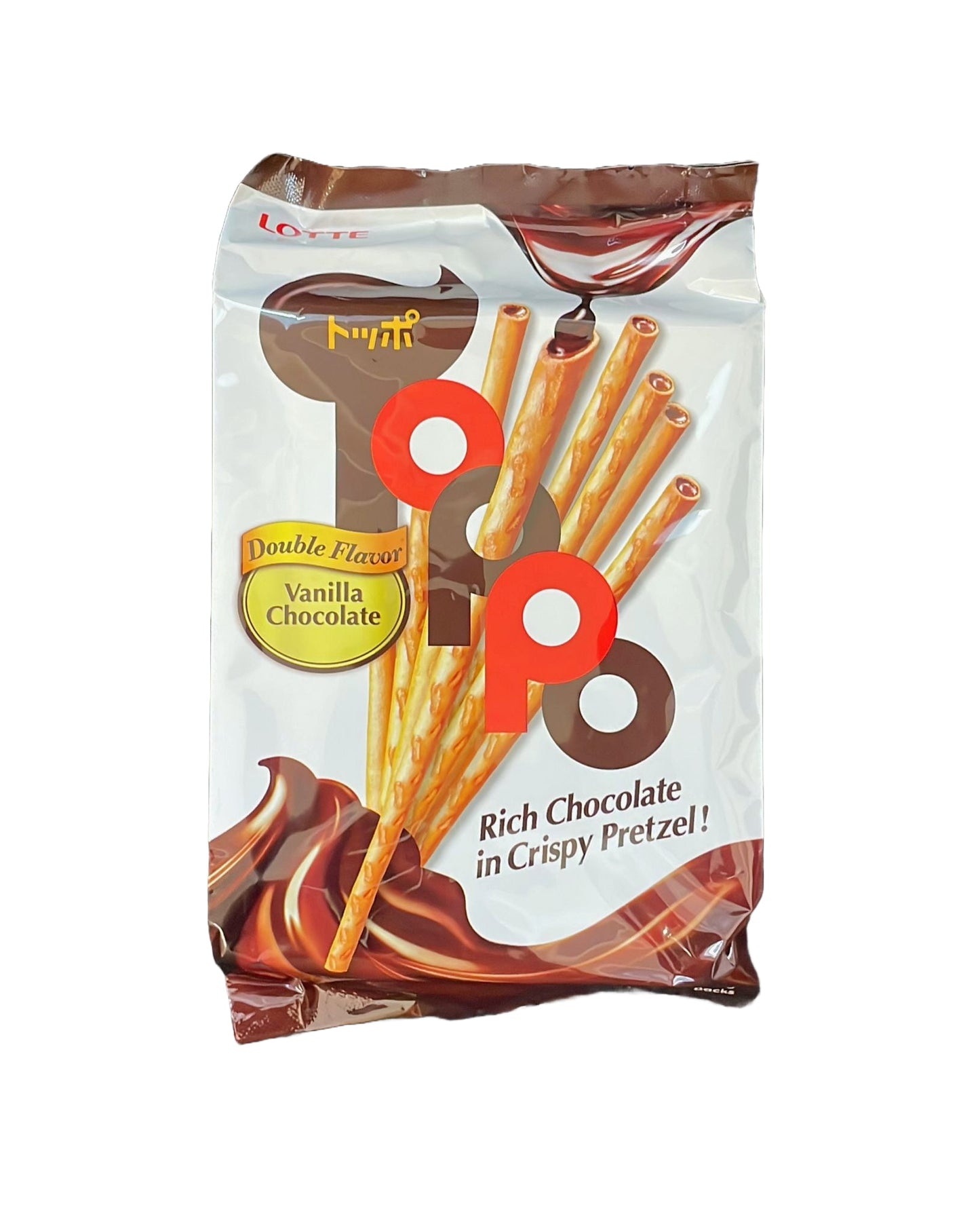 (包裝)樂天多寶夾心餅乾條(雲呢拿朱古力)