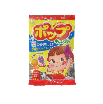 (細包裝)不二家牛奶妹棒棒糖