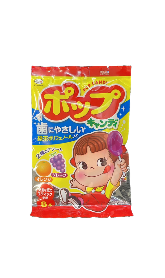 (細包裝)不二家牛奶妹棒棒糖