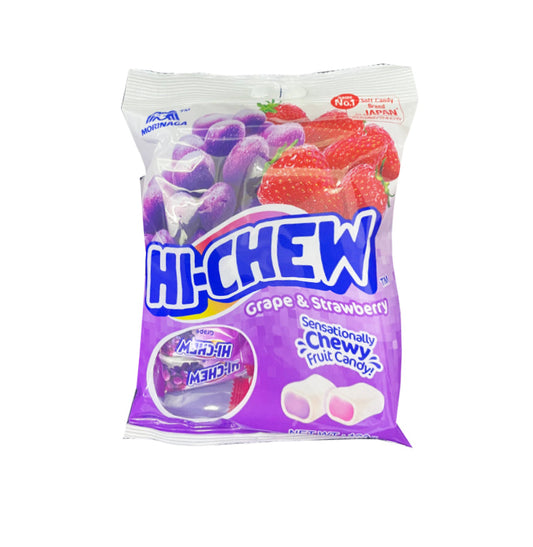 包裝森永hi-chew軟糖(提子草莓)