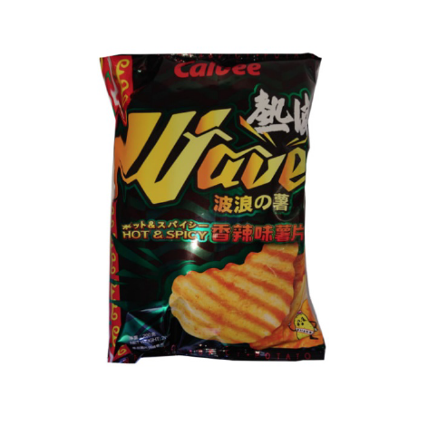 卡樂b熱浪香辣波浪薯片192g
