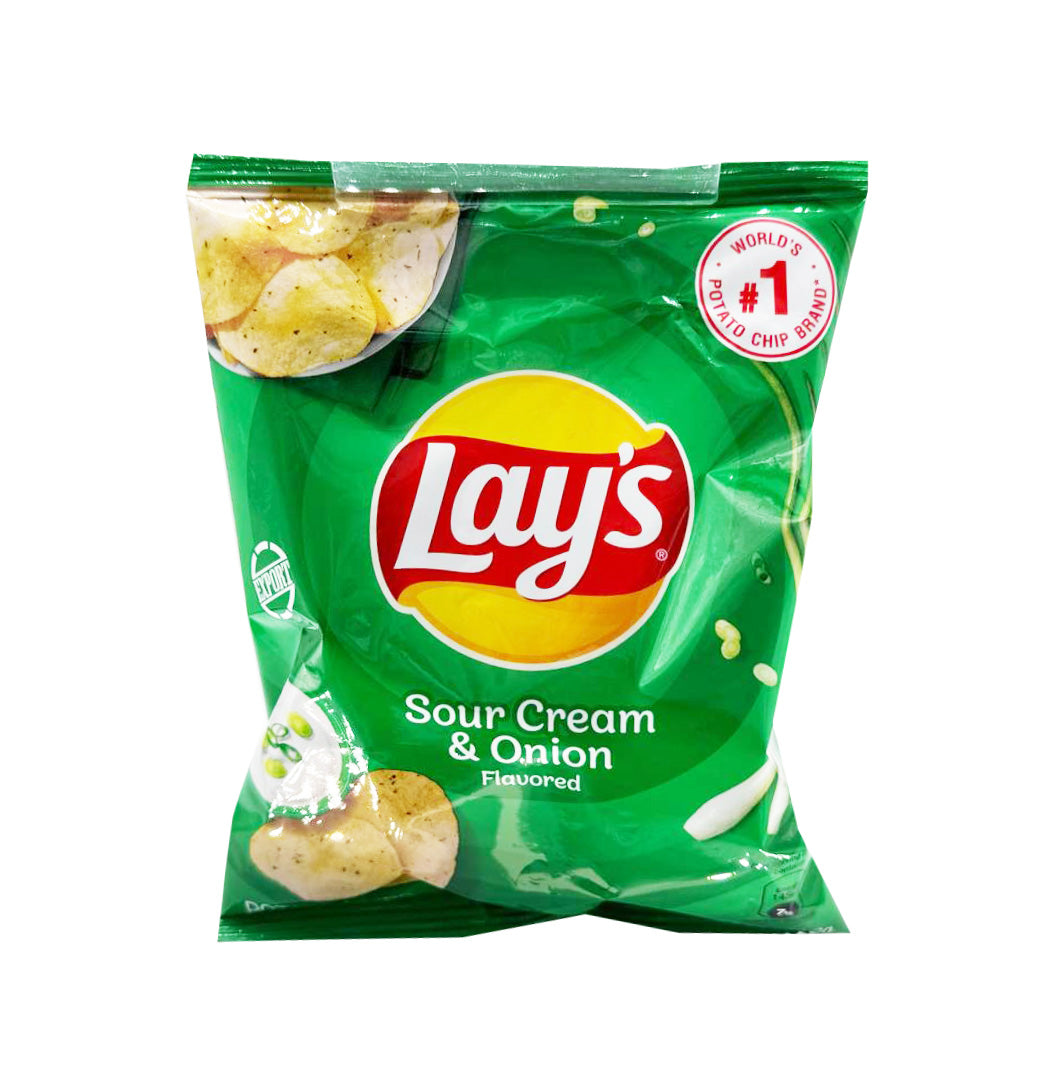 (箱)(細包)Lays 薯片(忌廉洋蔥)