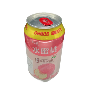(罐裝)康師傅水蜜桃汁