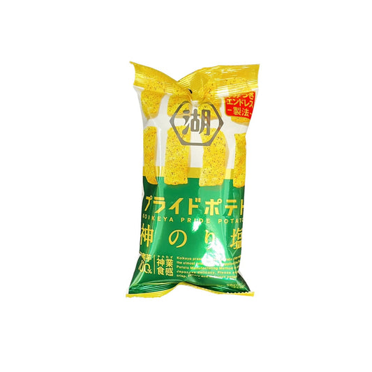 (神海苔鹽)湖池屋阿婆香辣薯條(30g)